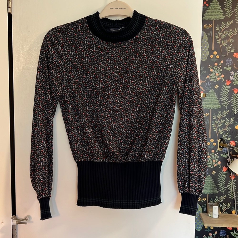 French Connection floral blouse